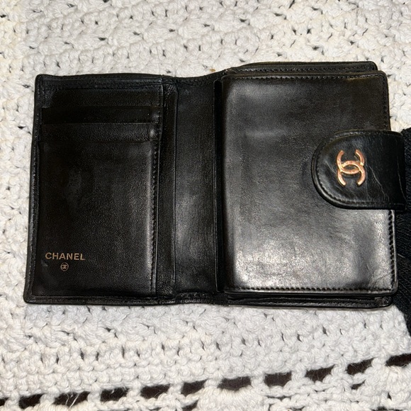 Chanel Pico Lore Wallet Black Leather - Picture 9 of 14